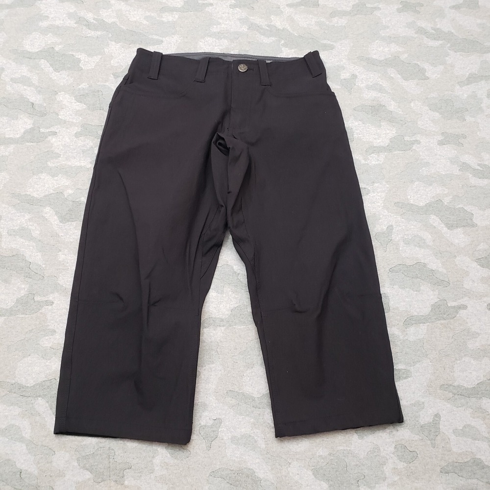 SWRVE Knickers Womens 28 Black Capri Pockets Stretch Outdoors Lightweight